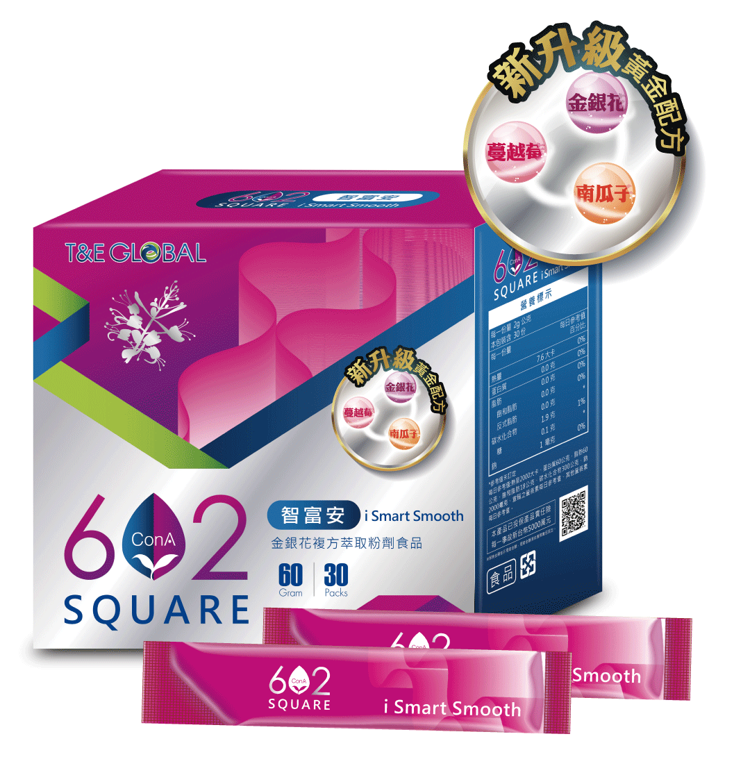 康愛 602 SQUARE 智富安 產品盒與隨身包