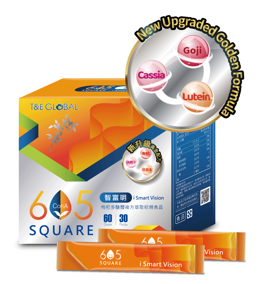 ConA 605 SQUARE iSmart Vision box and sachets