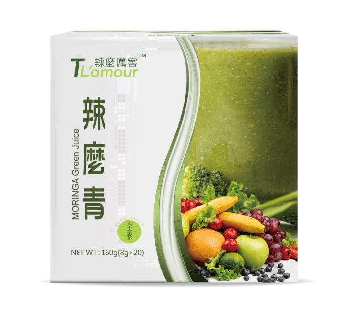 辣麼青 辣木青汁 產品盒
