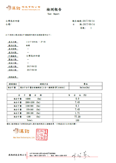 檢驗報告 2